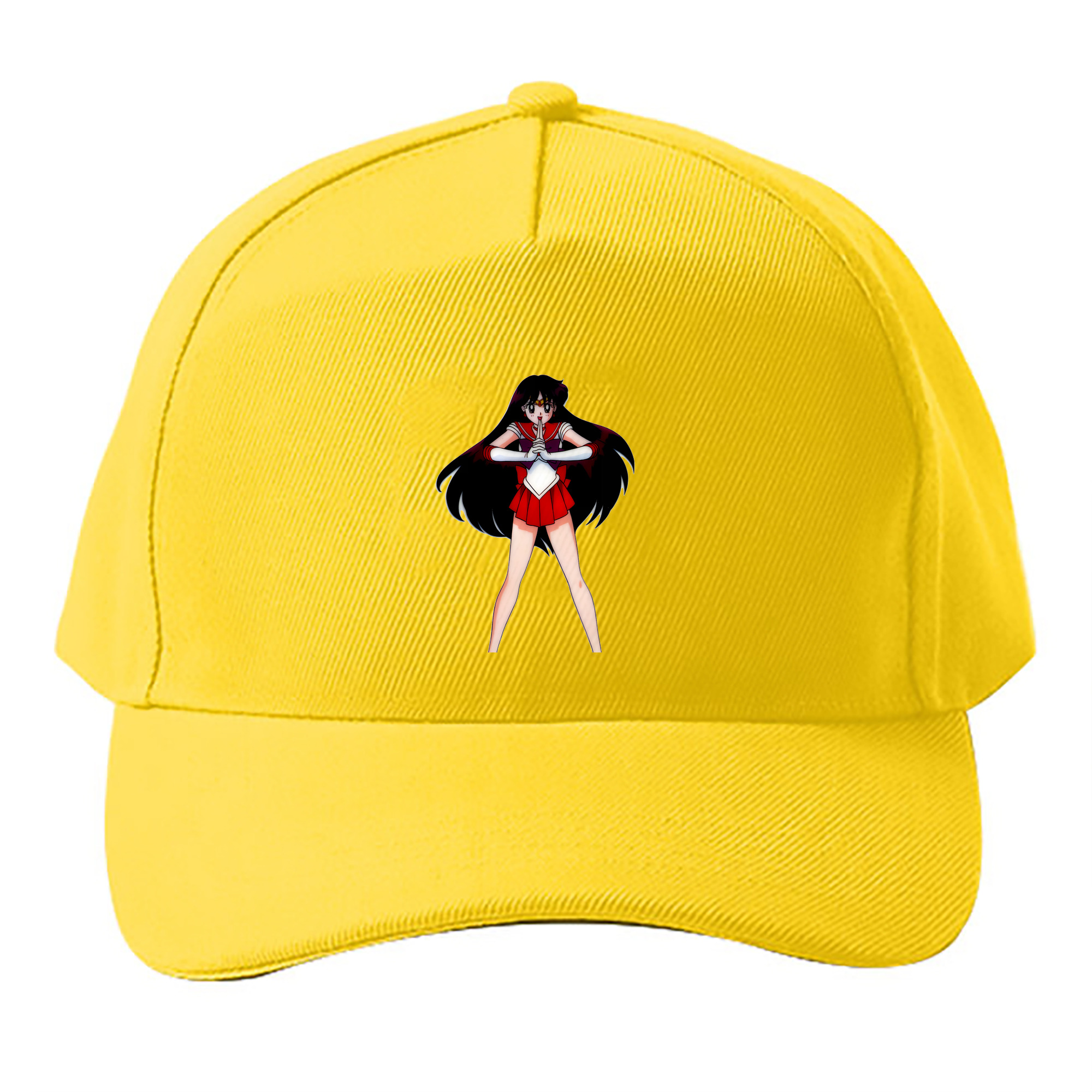 （画像用） 美少女戦士セーラームーン 火野レイ ひの レイ Sailor Moon Hino Rei （セーラーマーズ,Sailor Mars） ベースボールキャップ 綿100％ 男女兼用 帽子 スポーツ